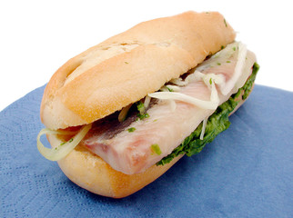 Matjesbrötchen