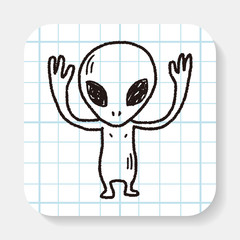 Doodle Alien