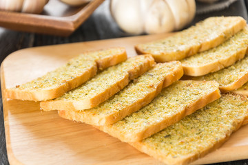 crispy bread garlic