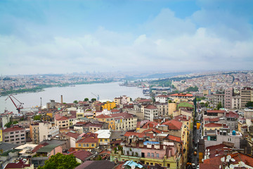 Istanbul view from the top
