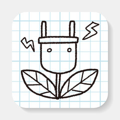 Environmental protection concept; Saving energy to protect our e