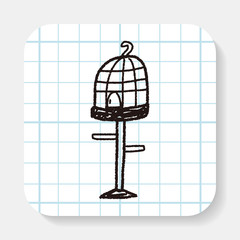 doodle birdcage