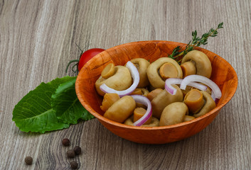 Pickled champignon