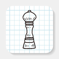 pepper mill doodle
