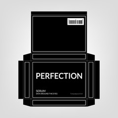 cosmetic packaging. Vector