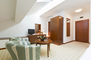Interior of a hotel apartment