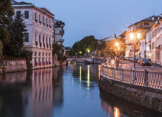 Naklejka premium Treviso, Italy venetian architecture