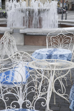 Cafe Table and Chair, Traku Street; Vilnius