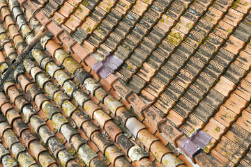 Mediterranean roof tiles