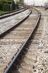 Railroad Track and Platform, Riga