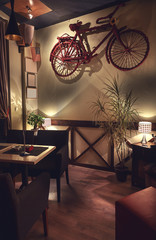 Cafe Interior Retro Design