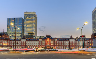 Fototapeta na wymiar Tokyo Station