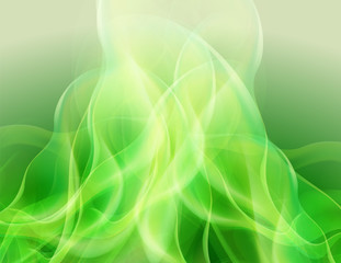 Obraz premium 緑輝き