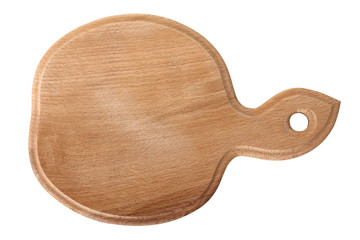 wooden Board for cutting isolated on white background