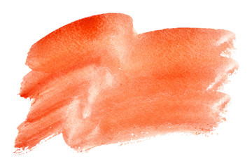 Watercolor red flag