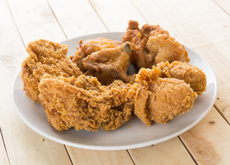 fried crispy chicken
