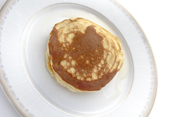Pancakes with strawberry