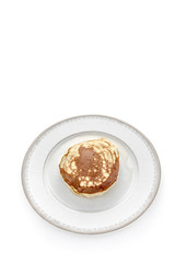 Pancakes with strawberry