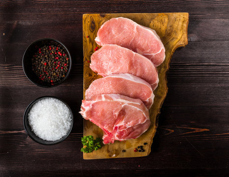 Kotelett vom Schwein mit Gew&uuml;rzen