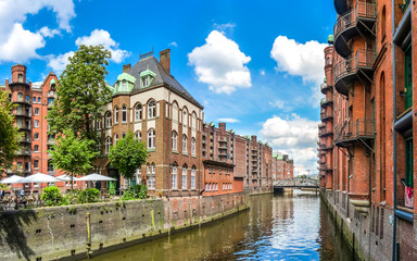 Hamburg Speicherstadt UNESCO World Heritage Site, Germany