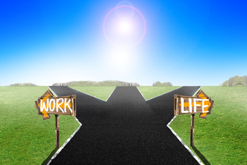 Work or life balance decision making