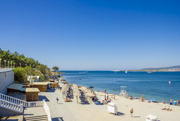 Obraz premium The Russian resort town of Gelendzhik