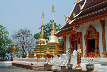 Tempel Wat Phra Tat Doi Tung, Thailand