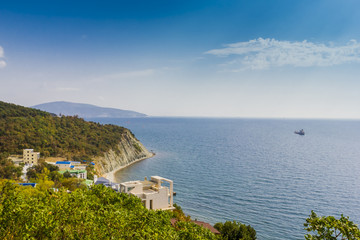 Fototapeta premium The Russian resort town of Gelendzhik
