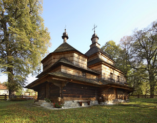 Greek Catholic church of Nativity of Most Holy Mother of God in Gorajec. Poland