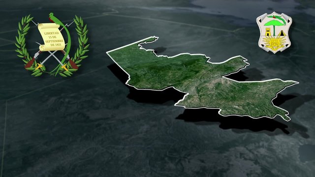 Quiche whit Coat of arms animation map
Departments of Guatemala

