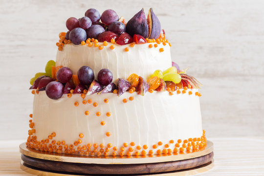 Autumn Wedding Cake