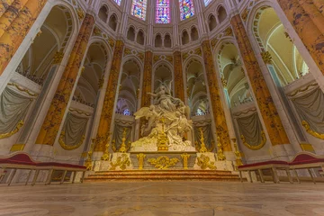 Fototapeten The altar of Chartres Cathedral a world heritage site  © maartenhoek