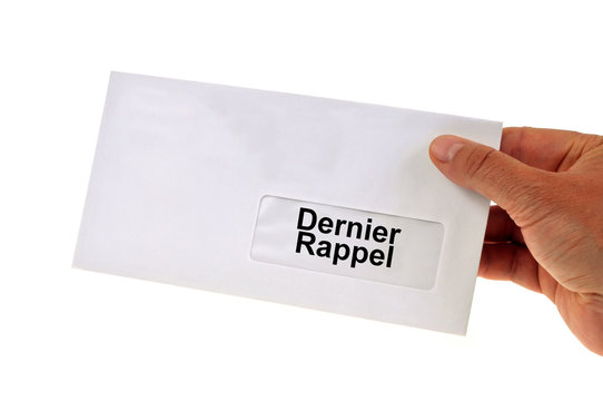 Lettre de dernier rappel