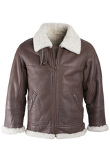 brown, fur coat