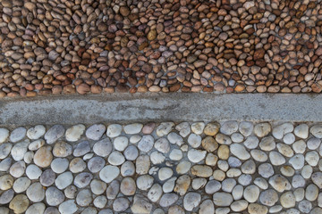 Beach pebble background