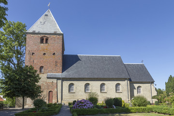 Fototapeta na wymiar Kirche von Skelby