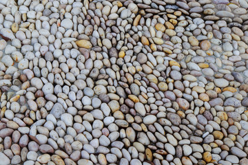 abstract background with dry round reeble stones
