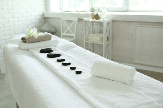 Fototapeta Place for relaxation in modern wellness center