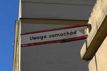 Uwaga samochód © Senatorek