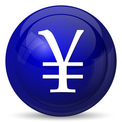 Obraz premium Yen icon