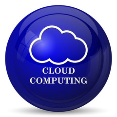 Cloud computing icon