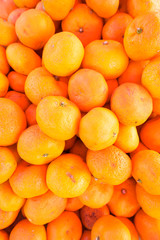 oranges at market