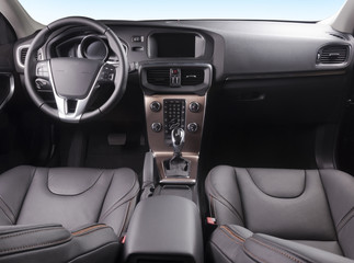 Business car interior