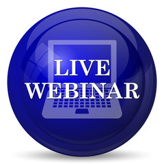 Live webinar icon