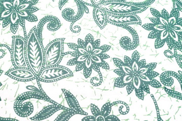 Pattern for traditional clothes malaysia with batik texture.
