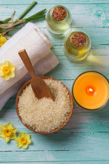 Spa or wellness setting.