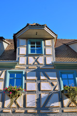 Historisches Fachwerkhaus mit Aufzugsgaubel in Herzogenaurach