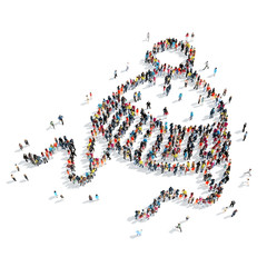 people  shape  winter hat