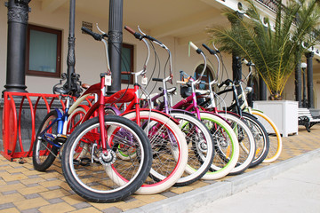 Bicycles for hire