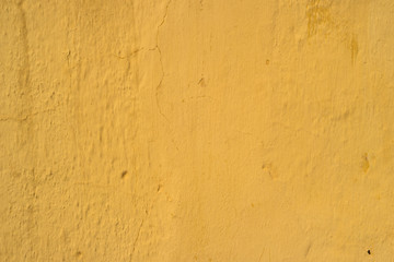 Yellow painted wall